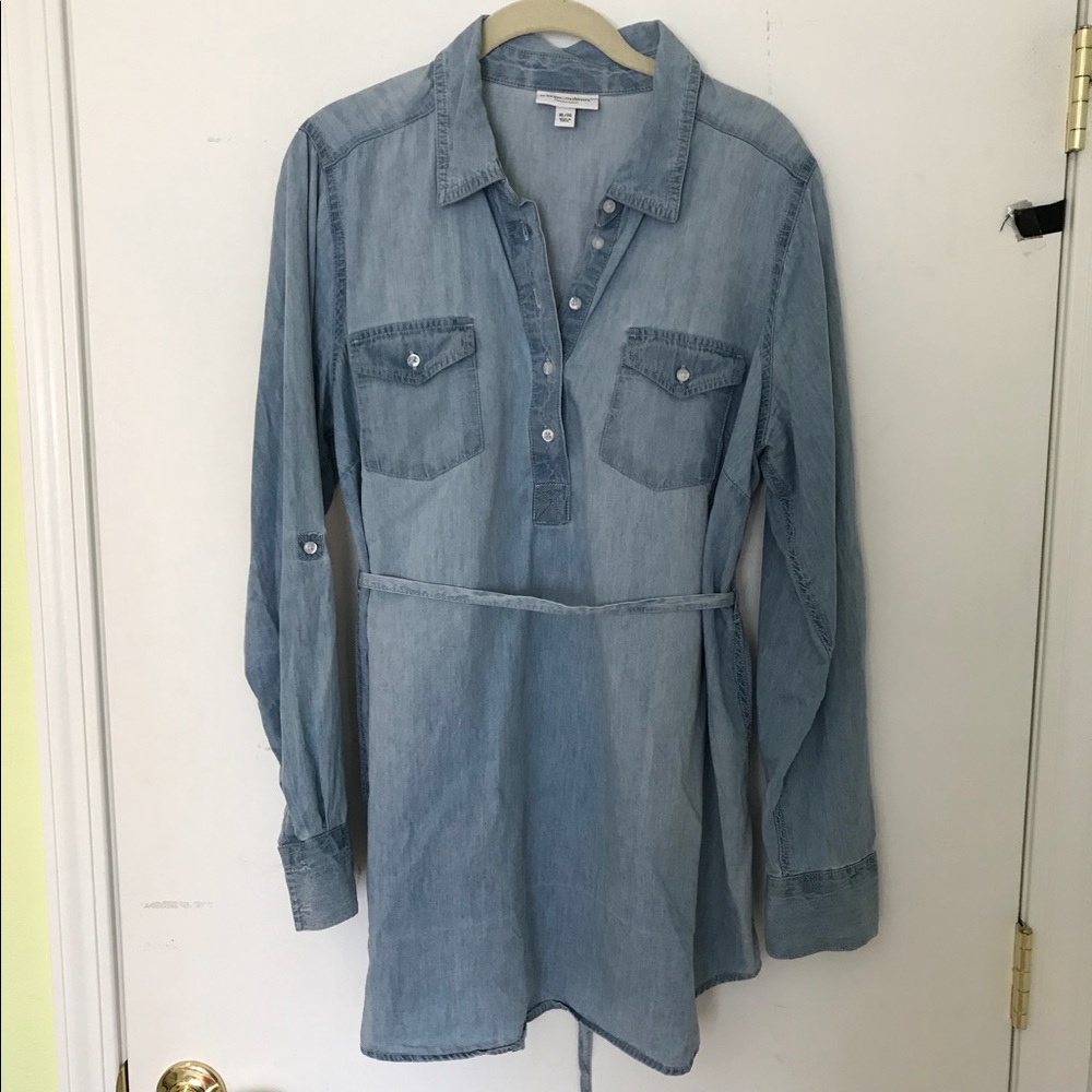 Denim Shirtdress
